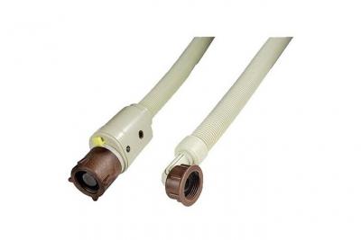 WPRO Tuyau d'eau &ndash; Hydro-S&eacute;curit&eacute; droit/coud&eacute; 1,50m &ndash; F/F &ndash; diam 3/4' &ndash; 10B