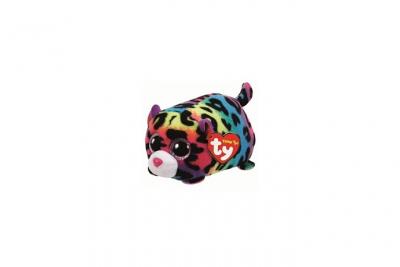 TY Peluche  Teeny Puffies L&eacute;opard Jelly 10 cm