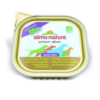 ALMO NATURE BIOORGANIC Recettes almo nature daily menu bio pour chien veau et l&eacute;gumes