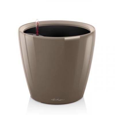 LECHUZA  Pot Classique Premium 21 Ls Kit Complet Taupe