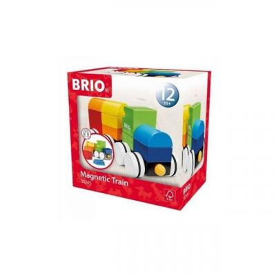 Bri Infant/Preschool Train Empilable Magn&eacute;tique - Couleurs Acidul&eacute;es