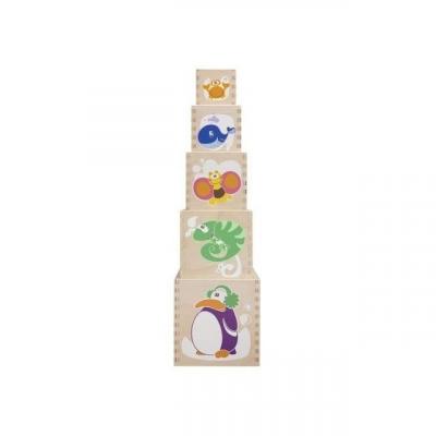 CHICCO  cubes multi activit&eacute;s en bois