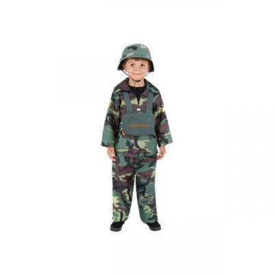 SMIFFYS D&eacute;guisement de camouflage de l'arm&eacute;e pour gar&ccedil;on - 4-6 ans
