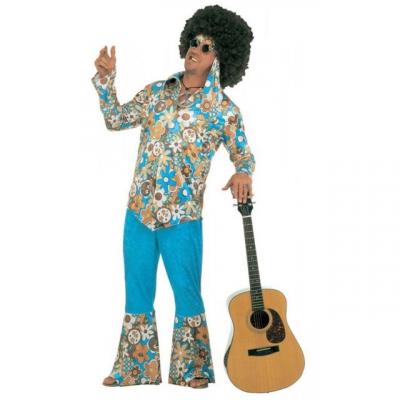 WIDMANN D&eacute;guisement Hippie XL Turquoise homme