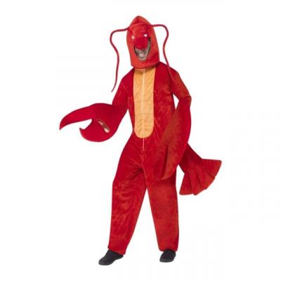 PL RH SMITH & SONS WIGMAKERS LTD TRADING AS SMIFFY S, Smiffys Costume homard, rouge, avec combinaison et capuche