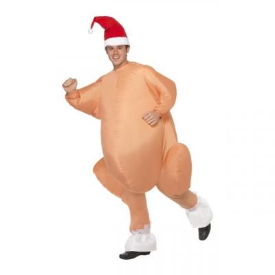 GENERIQUE D&eacute;guisement dinde gonflable adulte No&euml;l taille unique