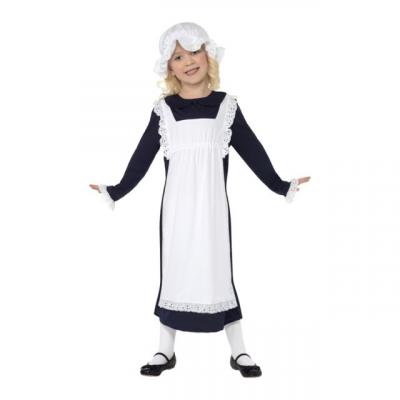 SMIFFY S Victorian Poor Girl Costume, Female Small Age 4-6