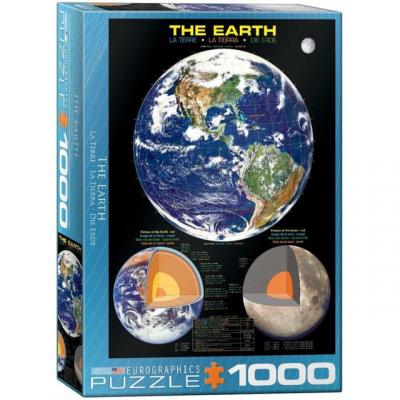 EUROGRAPHICS  Puzzle La Terre 1000 pi&egrave;ces