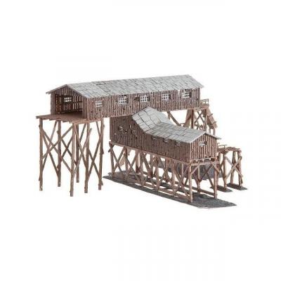 FALLER  Vieille mine &agrave; charbon-N - B&acirc;timent pour train miniature