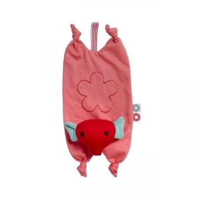 FRANCK ET FISCHER Gitte Pink - L'&eacute;l&eacute;phant Doudou