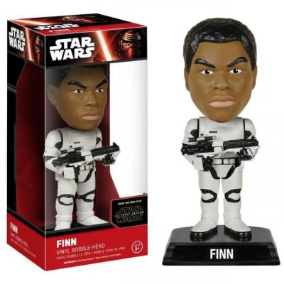  Figurine star wars episode 7 - bobble-head finn stormtrooper 18cm 
