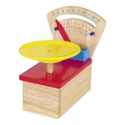 GOKI  balance en bois rouge / jaune rouge / jaune