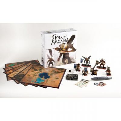 HAREBRAINED HOLDINGS Jeux de soci&eacute;t&eacute; - Golem Arcana : La Boite de Base