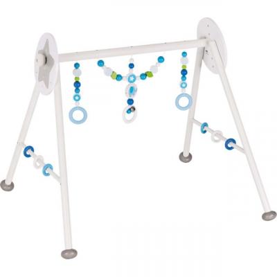HEIMESS  Gym b&eacute;b&eacute; Elephant 63 x 55 x 53 cm blanc / bleu