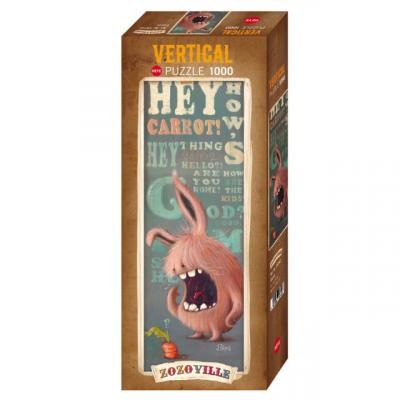 HEYE - Puzzle Vertical Carrot 1000 Pi&egrave;ces, 29742, Multicolore