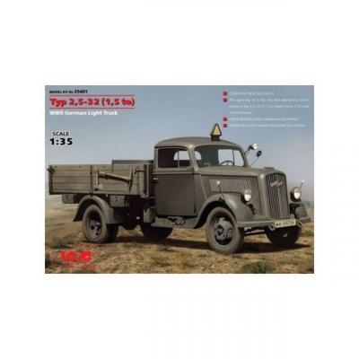 ICM Typ 2,5-32 (1,5to) Wwii German Light Truck- 1:35e - 
