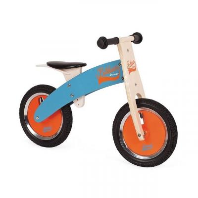 JANOD  Draisienne Bois Bikloon Bleue / Orange