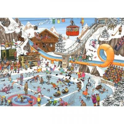 JUMBO  Jigsaw Puzzle Jan van Haasteren Jeux d' hiver de 1000 pi&egrave;ces 