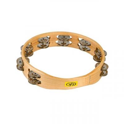 LATIN PERCUSSION  CP390 Tambourinee en bois 10'' sans peau Beige