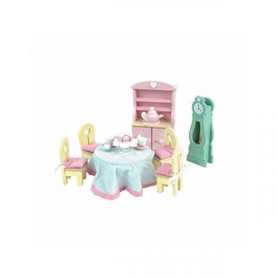 LE TOY VAN Salle &agrave; Manger de Daisylane  pour maison de poup&eacute;e