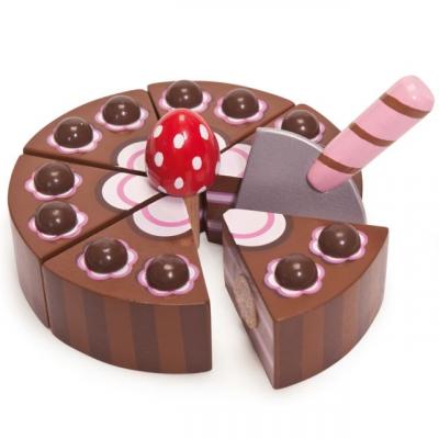 LE TOY VAN G&acirc;teau d&acute;anniversaire chocolat