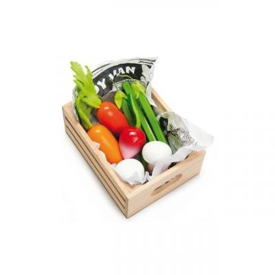 LE TOY VAN R&eacute;colte de L&eacute;gumes  Pour cuisine pour enfants