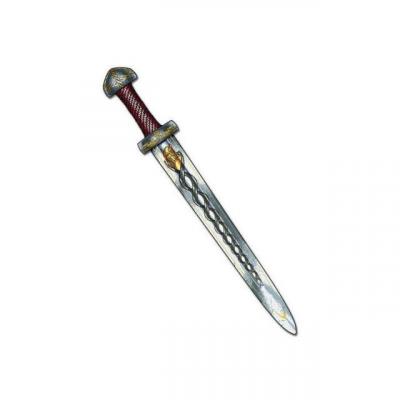 LION TOUCH Liontouch 50000LT &Eacute;p&eacute;e Viking Mousse Jouet Enfants Rouge Ligne Costumes pour Enfants
