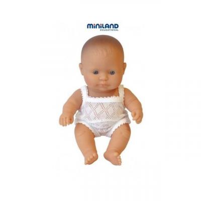 MINILAND  Baby doll Blanke Boy 21 cm