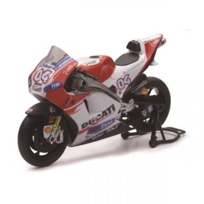 NEW RAY Ducati Moto GP 2015 Dovizioso R&eacute;plica 1:12 NewRay rouge/blanc