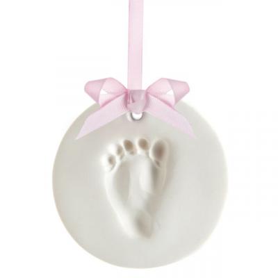 PEARHEAD Souvenir empreinte de b&eacute;b&eacute; Blanc 