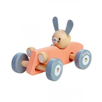  PLAN TOYS 5717 Rabbit Racing Car