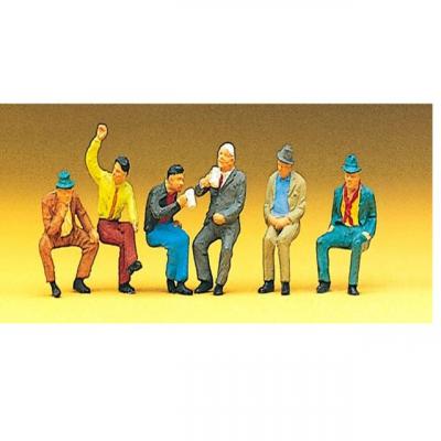 PREISER Figurine  Dans le jardin-H0 - Figurines pour trains