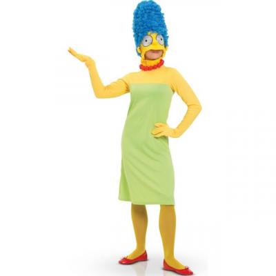 RUBIES Costume Luxe Adulte Marge Simpson - S