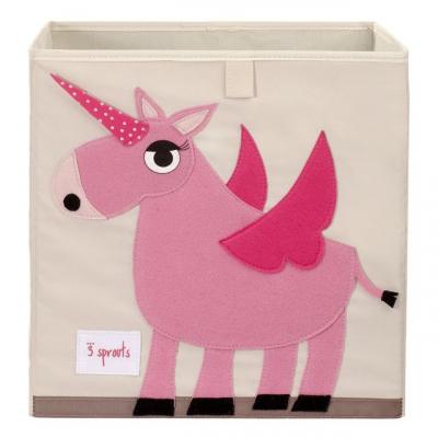 3 SPROUTS Cube De Rangement Licorne 