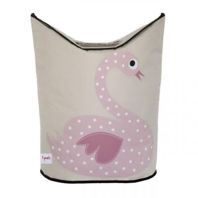3 SPROUTS  Panier &agrave; linge Cygne
