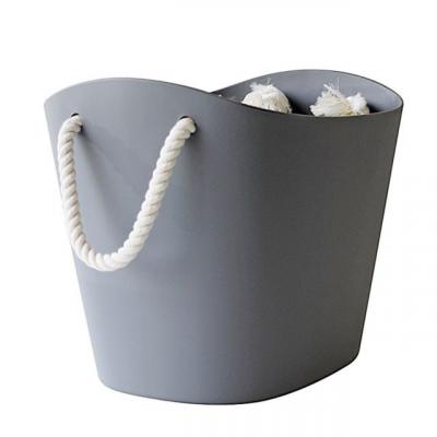 HACHIMAN Panier de rangement balcolore s 7l gris - 