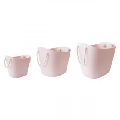 HACHIMAN Panier de rangement balcolore s 7l rose - 