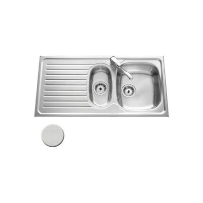 CUISISSIMO Vier inox nid d'abeille scaldis 1 bac 1/2 - 1 &eacute;gouttoir - inox