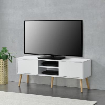 EN.CASA Meuble TV Eskilstuna 120 x 30 x 47 cm Blanc []