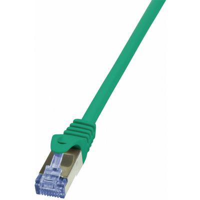 LogiLink PrimeLine C&acirc;ble r&eacute;seau Cat6A S/FTP AWG26 PIMF LSZH 1,50 m Vert