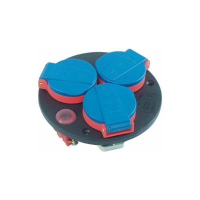 BRENNENSTUHL  - 1081090 Noir, Bleu, Rouge