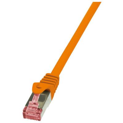 LOGILINK  C&acirc;ble patch Cat.6 S/FTP 2.0 m Orange