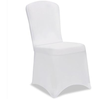 DETEX&REG; 2x Housses de chaise blanches
