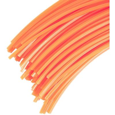 JARDIAFFAIRES  - 30 Brins de fil professionnel Carr&eacute; pour d&eacute;broussailleuse 4,4mm 35cm