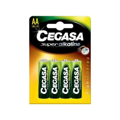 CEGASA 4 piles LR6 AA SUPER ALCALINE - 