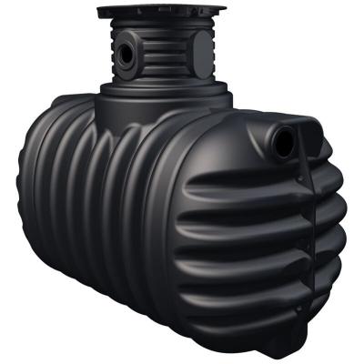 GARANTIA Graf - Cuve r&eacute;cup&eacute;rateur &agrave; eau &agrave; enterrer 1600 l 295310 - noir