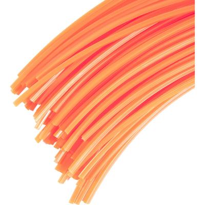 JARDIAFFAIRES  60 Brins 3 mm X 35 cm de Fil Professionnel carr&eacute; pour d&eacute;broussailleuse
