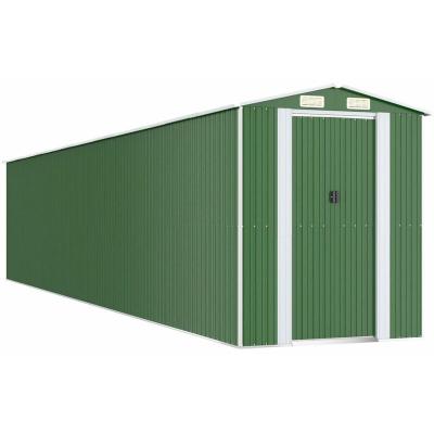 VIDAXL  - Abri de jardin Vert 192x1021x223 cm Acier galvanis&eacute;