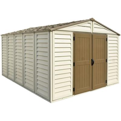 DURAMAX Abri de Jardin  WoodStyle Premium 13.12m&sup2; PVC