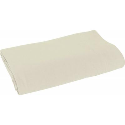 VENT DU SUD Drap plat en coton teint lav&eacute; 63 Fils, 270x300 cm PALACE lin, par